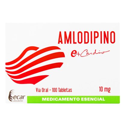 AMLODIPINO 10 MG 100 TAB.ECAR
