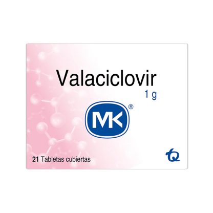 VALACICLOVIR 1 G 21 TABLETAS MK (A)
