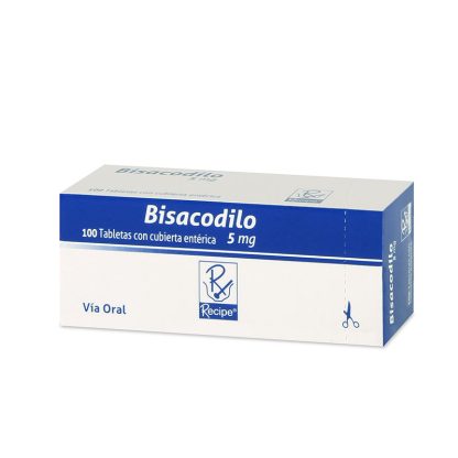 BISACODILO 5 MG 100 TABLETAS RC X 20