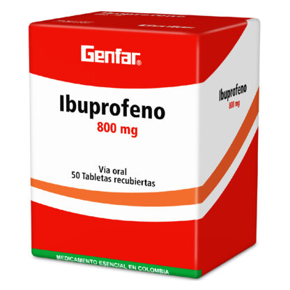 IBUPROFENO 800 MG 50 TABLETAS GF - Imagen 3
