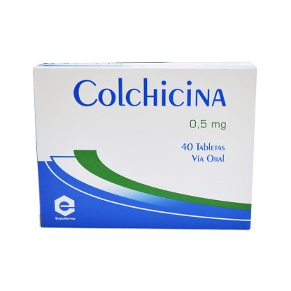 COLCHICINA 0.5 MG 40 TABLETAS EXPOFARMA