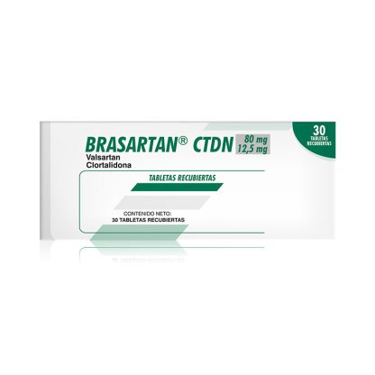 Brasartan Ctdn 80/12.5Mg 30 Tabletas