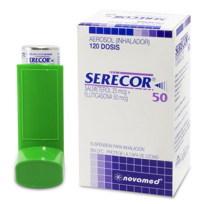 Serecor 25/50 Mcg Inhalador 120 Dosis(A)