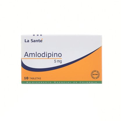AMLODIPINO 5 MG 10 TABLETAS LS  (01)