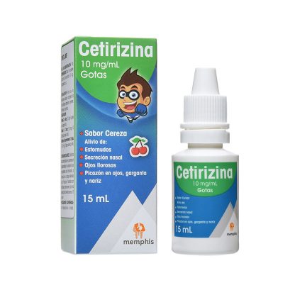 CETIRIZINA GOTAS 15 ML MEMPHIS