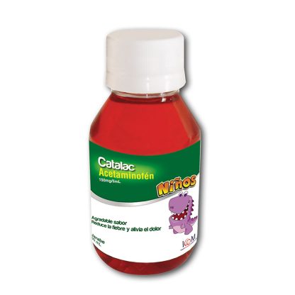 CATALAC JARABE 90 ML ICOM (ACETAMINOFEN)