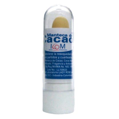 MANTECA DE CACAO LABIAL 12 UDS ICOM