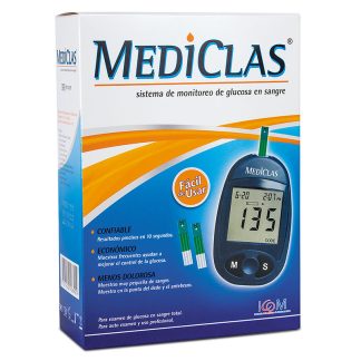 GLUCOMETRO KIT MEDICLAS ICOM