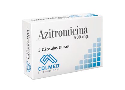 AZITROMICINA 500 MG CAJA 3 CAP COLMED