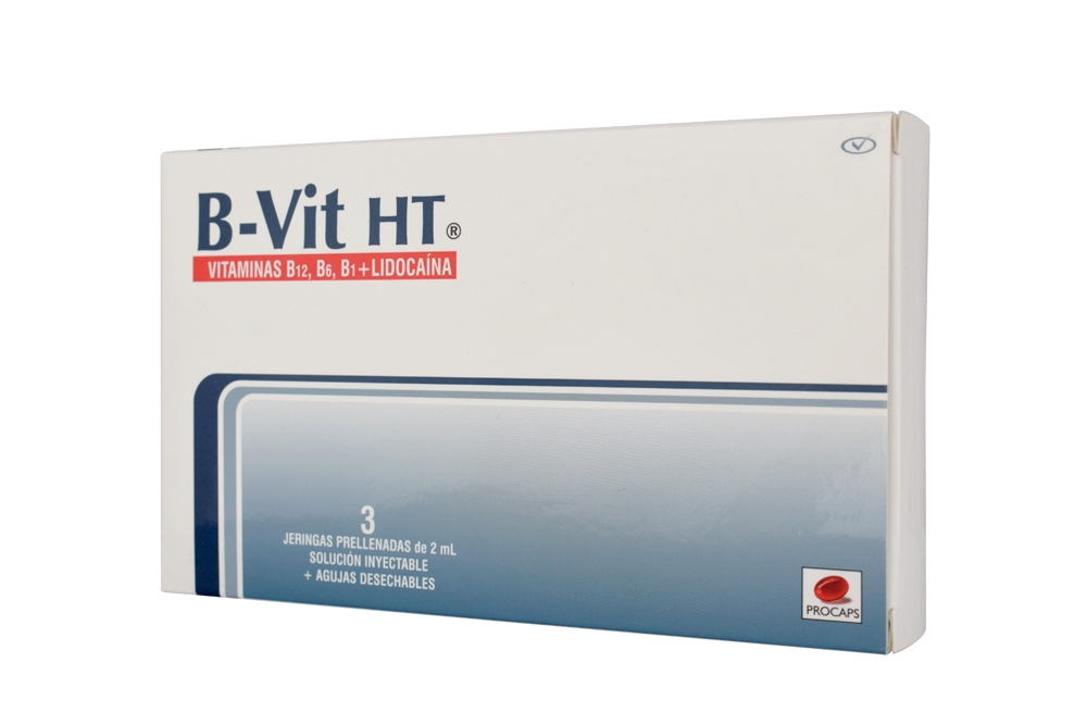 B-VIT HT 3 AMPOLLAS JERINGA PRELLENADA – Droguerias Unisanar