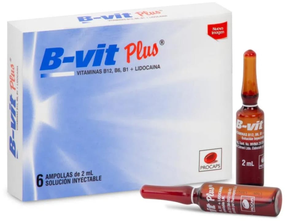 B Vit Plus Ampolla Droguerias Unisanar