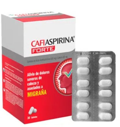 CAFIASPIRINA FORTE 650 MG BLISTER X 12 TABS