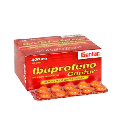IBUPROFENO 400 MG 10 TABLETAS GF