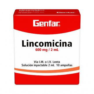 LINCOMICINA 600 MG 10 AMPOLLAS GF