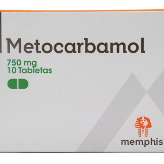 Metocarbamol 750 mg. x 10 tab. MEMPHIS 