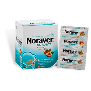 NORAVER NARANJA MIEL 6 PASTILLAS