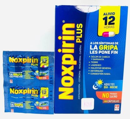 NOXPIRIN PLUS 4 CAPSULAS