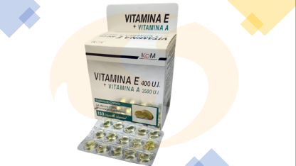 VITAMINA E 400UI+VITAMINA A 3500UI 15 CAPS ICOM